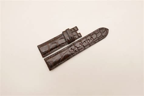genuine panerai alligator strap 22 20mm